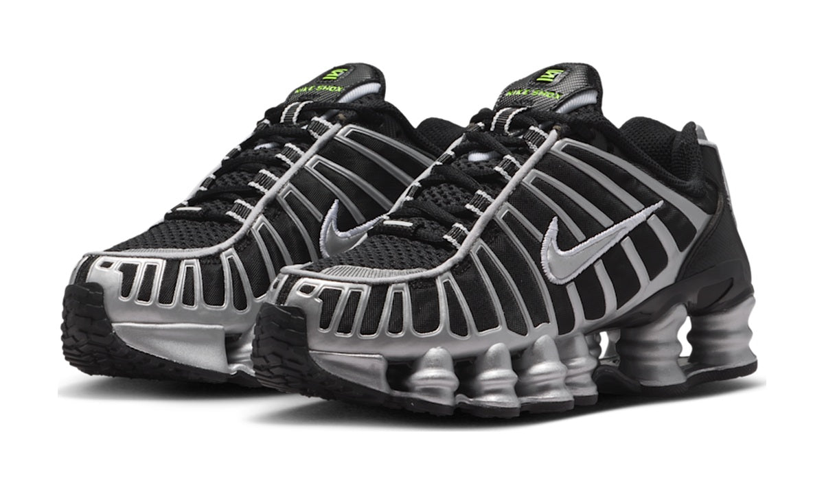 Nike Shox TL Black Volt Ice — vista 2