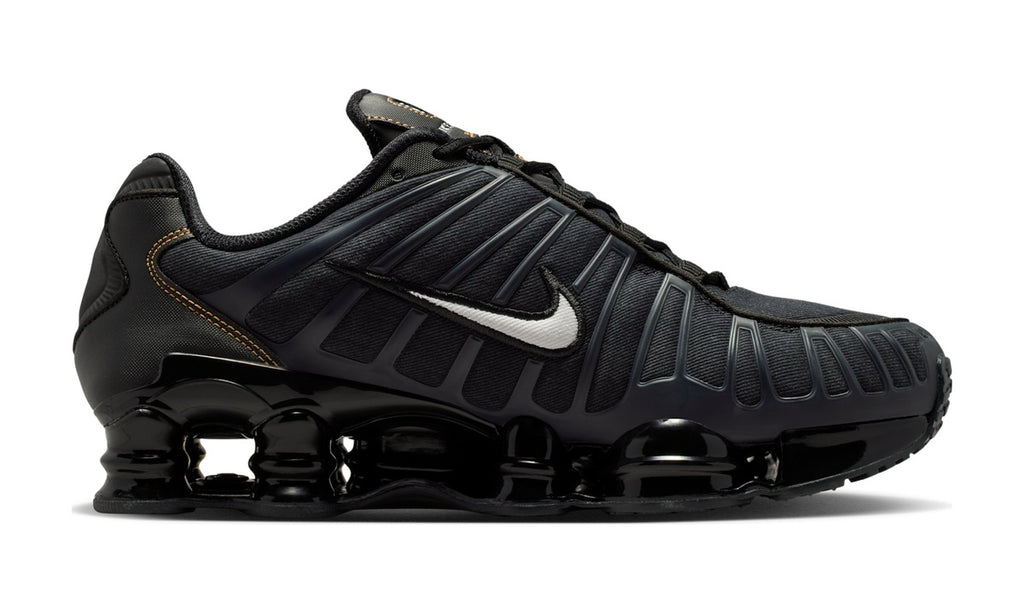 Nike Shox TL Black White Anthracite — vista 3