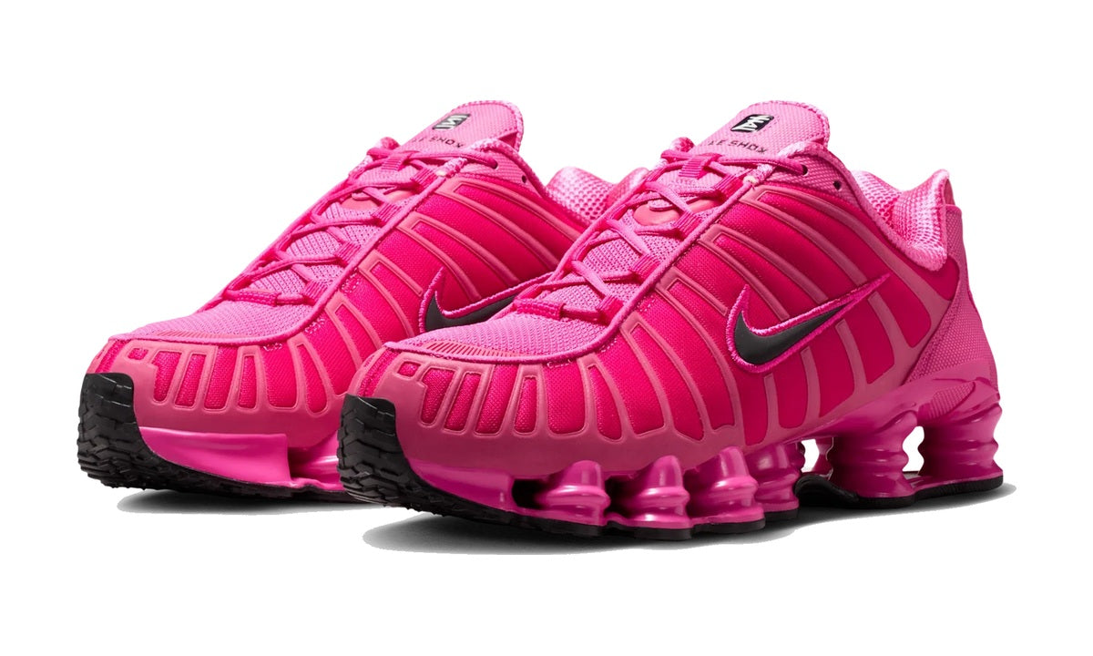 Nike Shox TL Desert Pink Black — vista 2