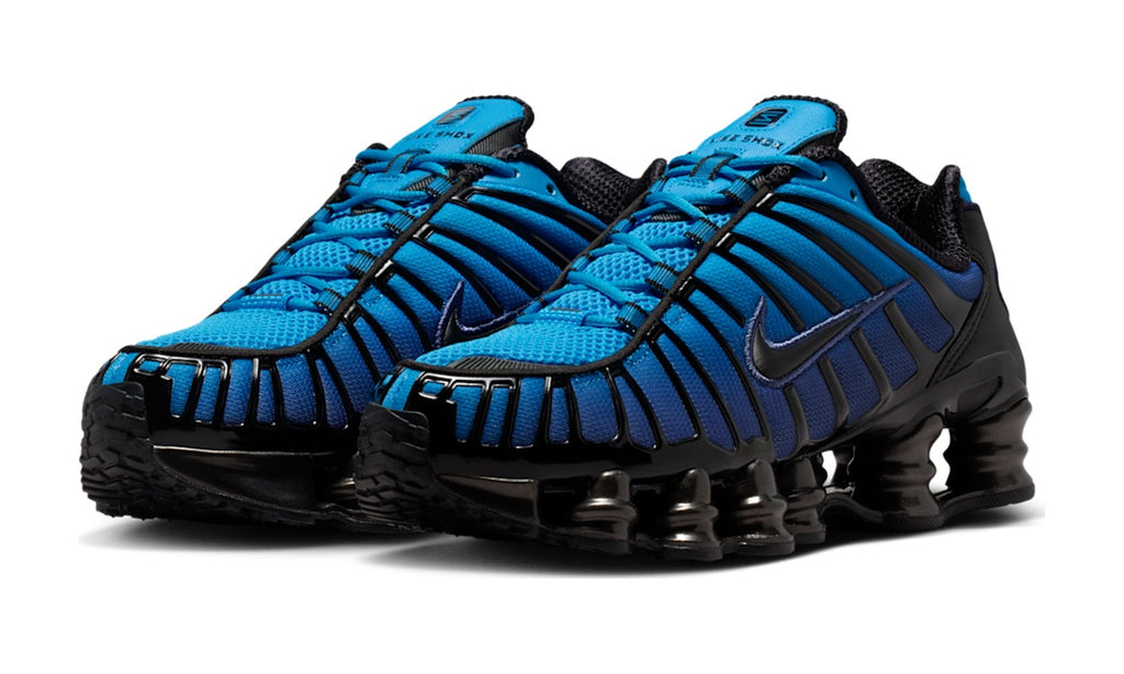 Nike Shox TL Fade Blue Hero Imperial Purple (Women's) — vista 2