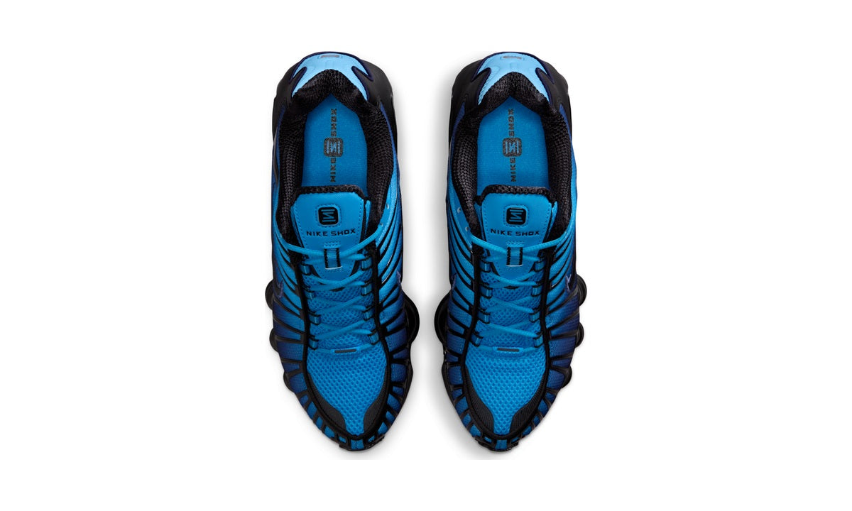 Nike Shox TL Fade Blue Hero Imperial Purple (Women's) — vista 3