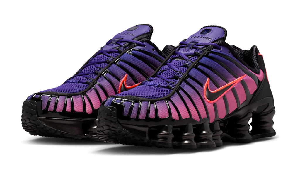 Nike Shox TL Fade Court Purple Hot Lava (Women's) — vista 2