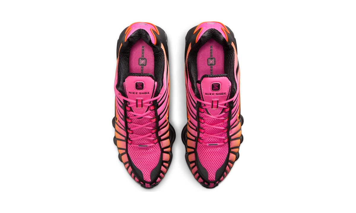 Nike Shox TL Fade Pinksicle Total Orange (Women's) — vista 3