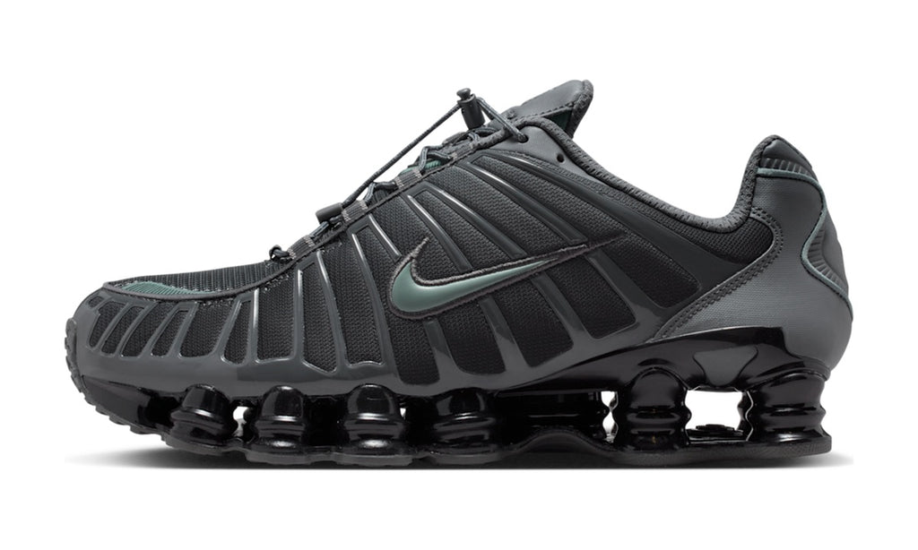 Nike Shox TL Iron Grey Clay Green — vista 1
