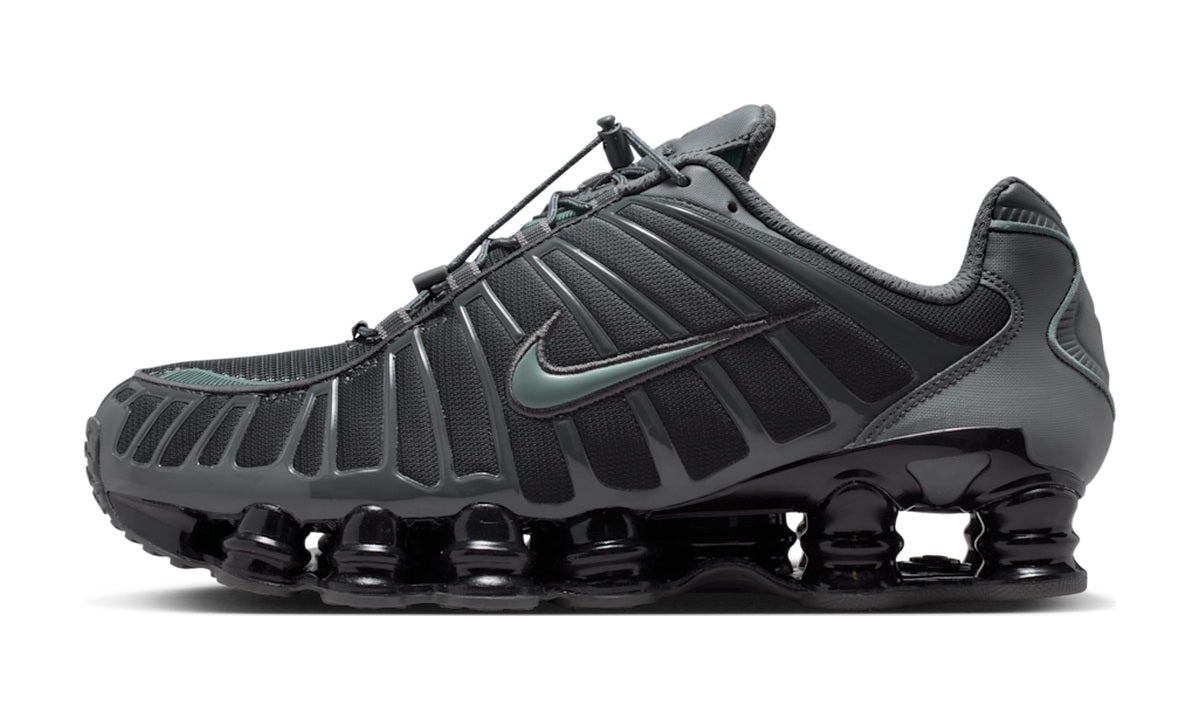 Nike Shox TL Iron Grey Clay Green — vista 1