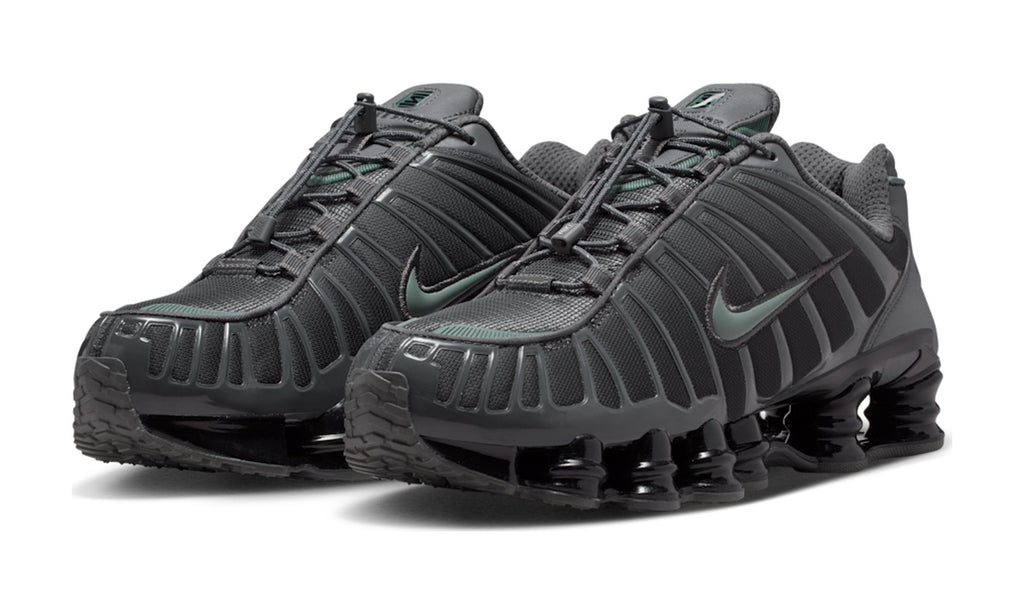 Nike Shox TL Iron Grey Clay Green — vista 2