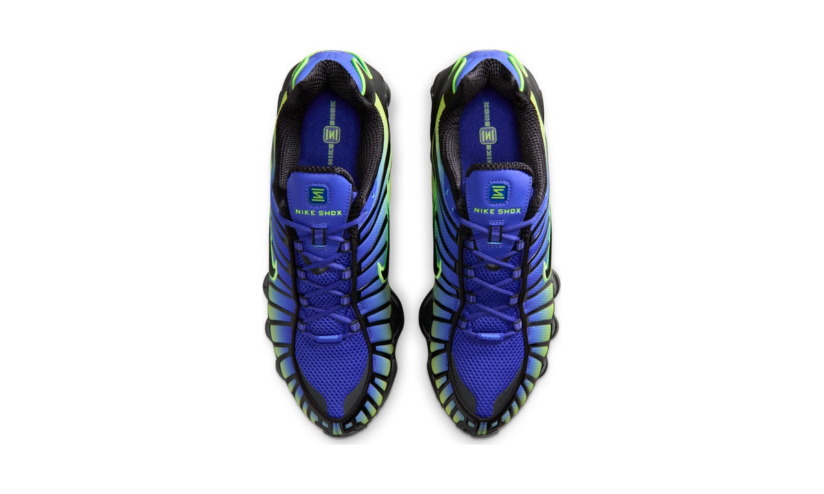 Nike Shox TL Lapis Volt Ice Black — vista 3