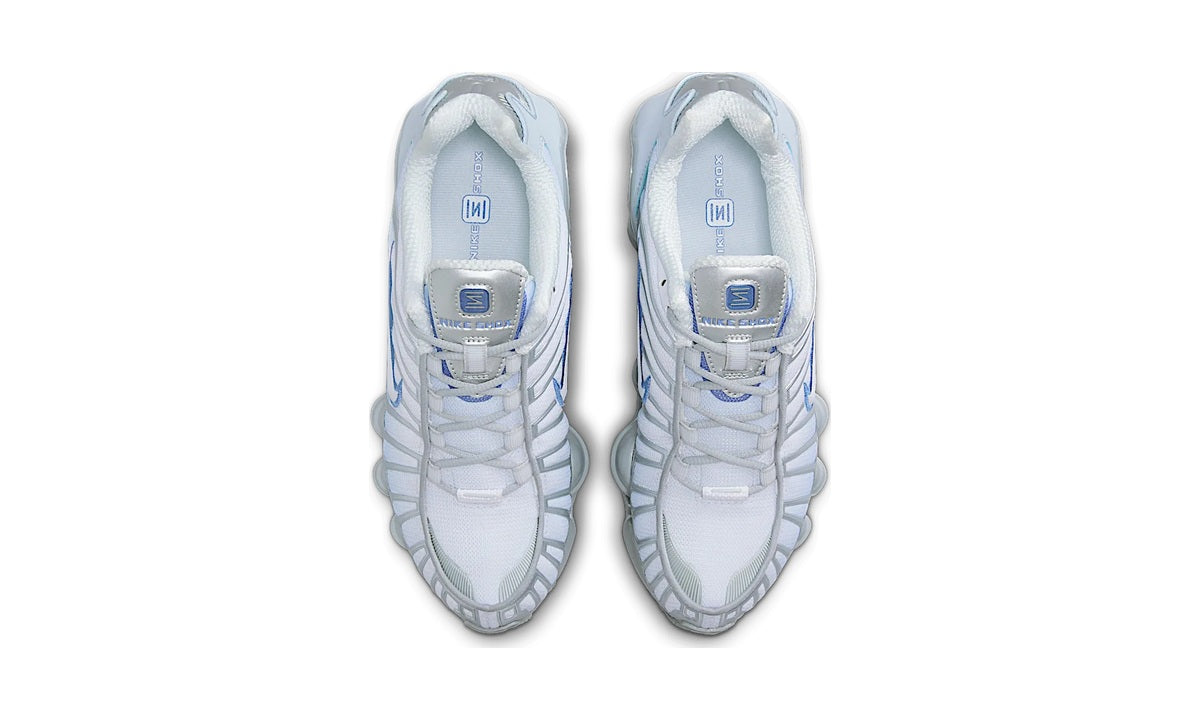 Nike Shox TL Metallic Platinum Blue Tint (Women's) — vista 3