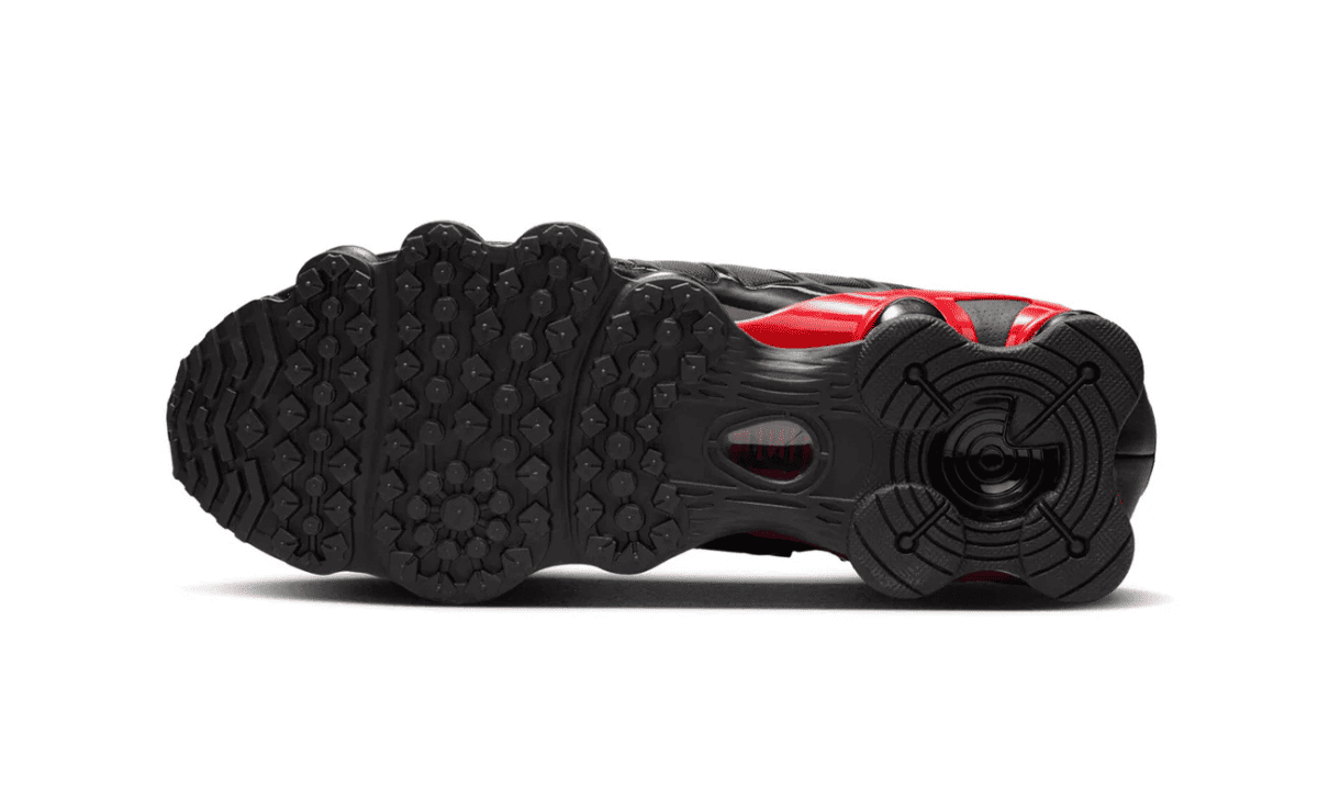 Nike Shox TL Negro Rojo Universitario