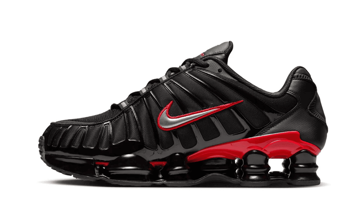 Nike Shox TL Negro Rojo Universitario – doggysneakers