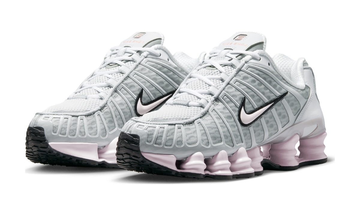 Nike Shox TL Neutral Grey Pearl Pink (Women's) — vista 2