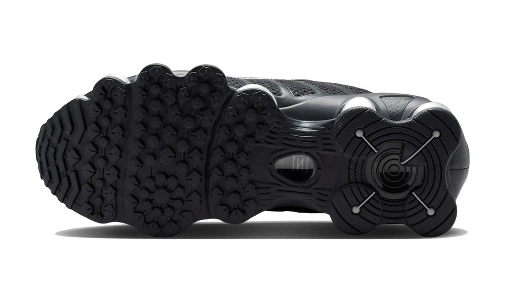 Nike Shox TL Off Noir Black Silver (Women's) — vista 3