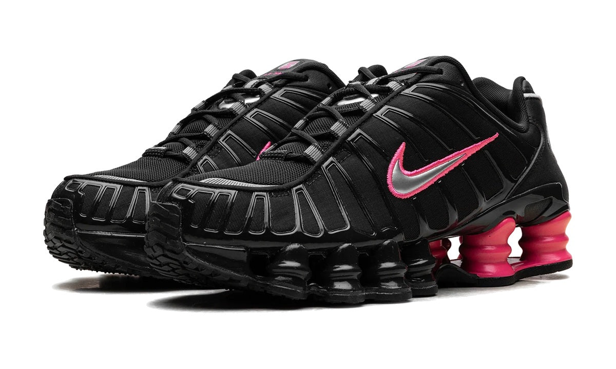 Nike Shox TL Off Noir Hyper Pink Silver (Women's) — vista 2