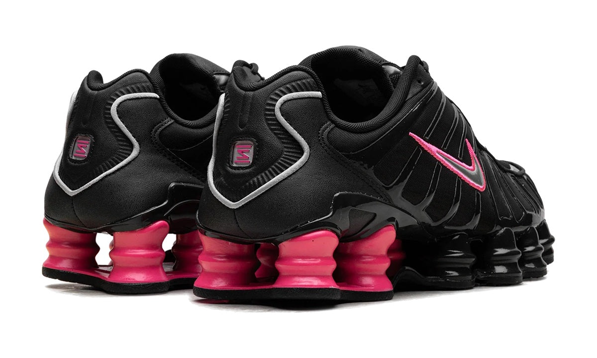 Nike Shox TL Off Noir Hyper Pink Silver (Women's) — vista 3