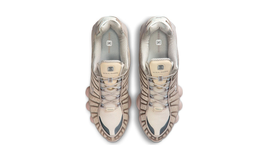 Nike Shox TL Orewood Brown Cave Stone — vista 3