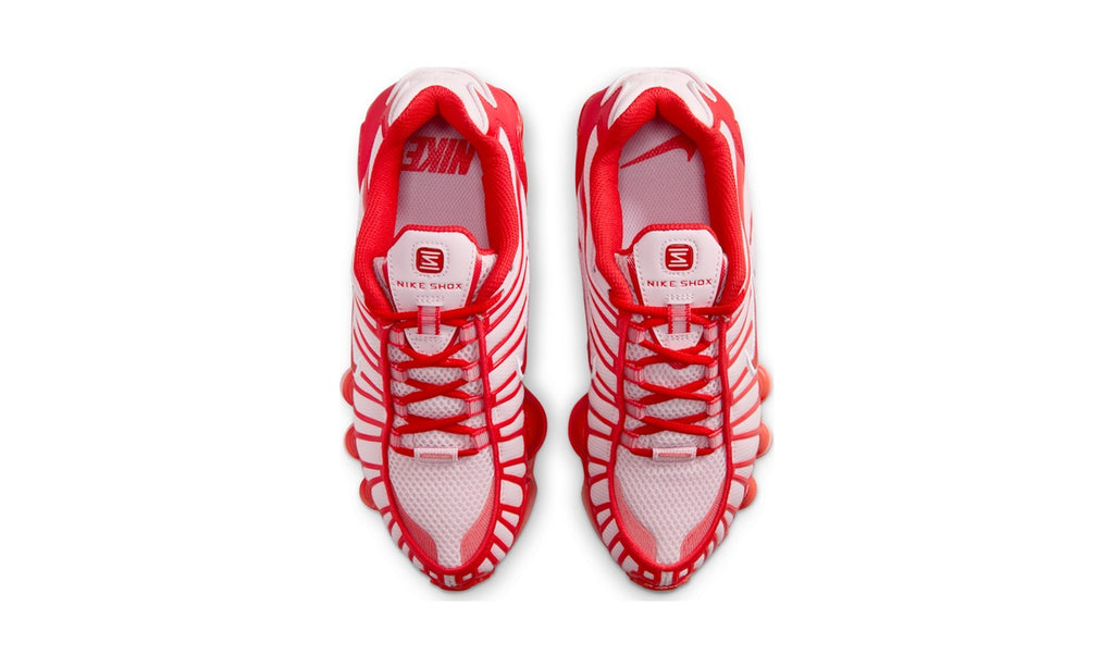 Nike Shox TL Pink Foam Habanero Red — vista 3