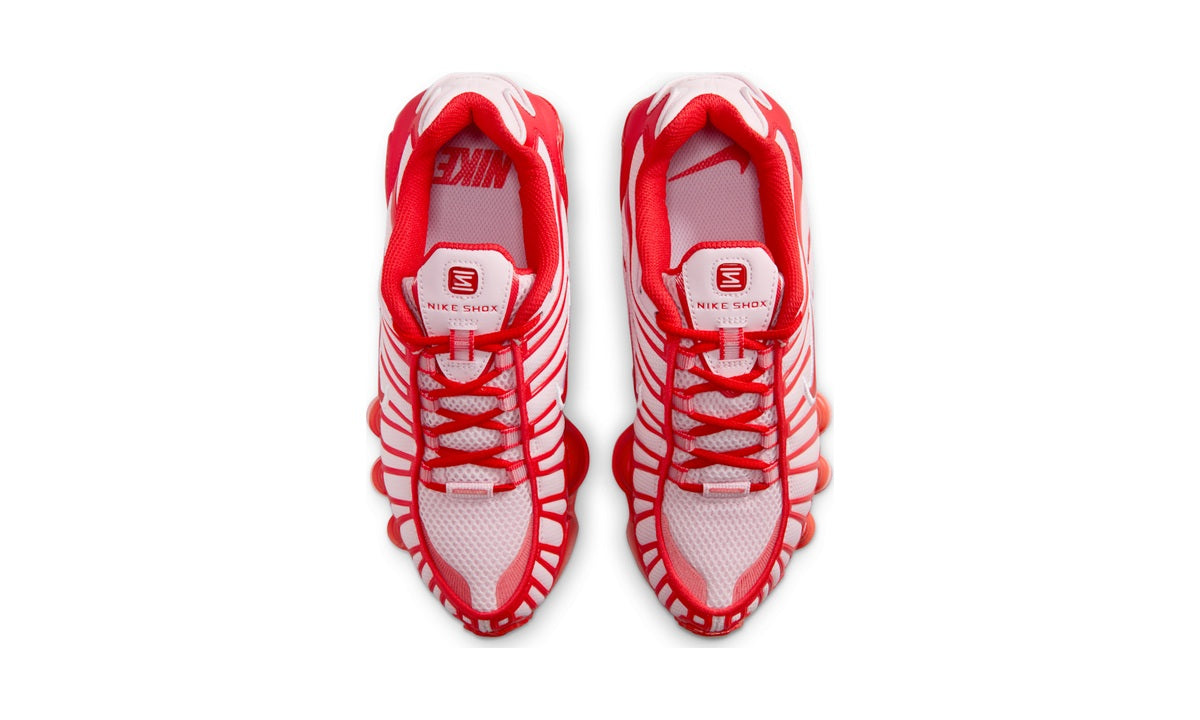 Nike Shox TL Pink Foam Habanero Red — vista 3