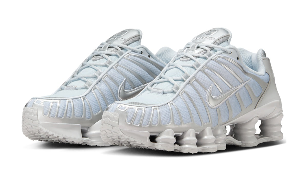 Nike Shox TL Pure Platinum Smoke Grey (Women's) — vista 2