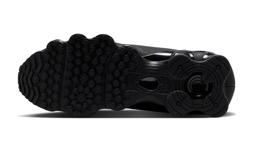 Nike Shox TL SE Triple Black Leather — vista 2