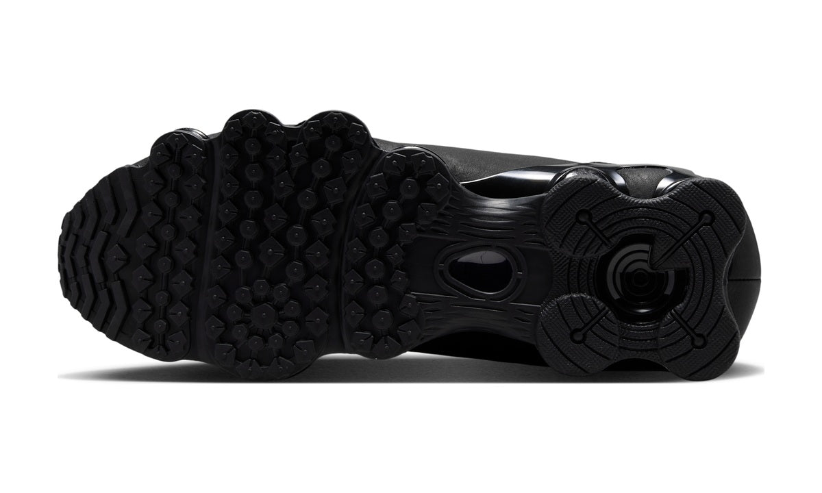 Nike Shox TL SE Triple Black Leather — vista 2