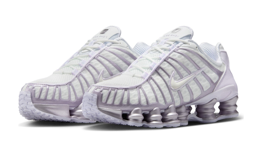 Nike Shox TL Summit White Barely Grape (Women's) — vista 2