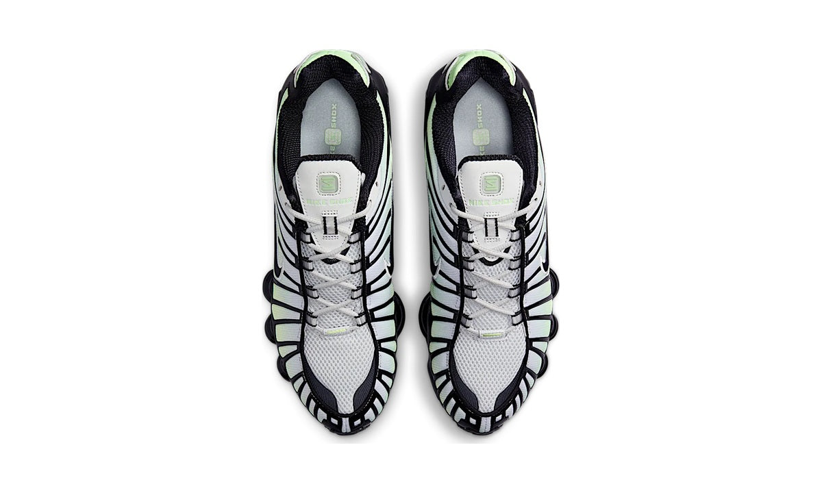 Nike Shox TL Vapor Green Black — vista 3