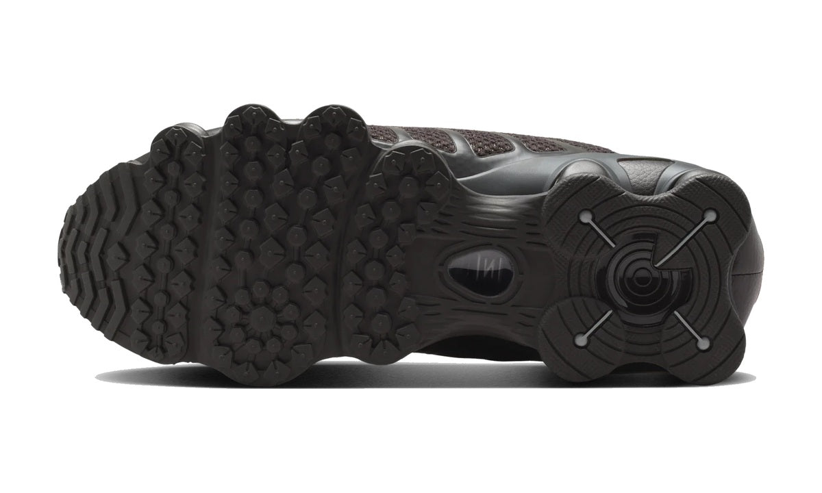 Nike Shox TL Velvet Brown Metallic Silver (Women's) — vista 3