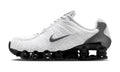Nike Shox TL White Black Metallic Cool Grey — vista 1