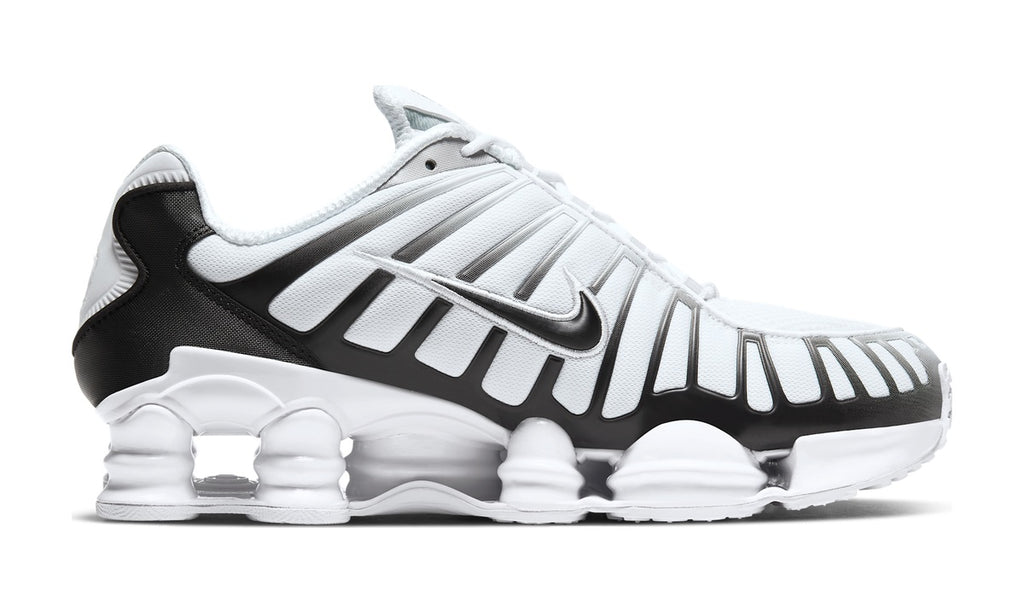 Nike Shox TL White Platinum — vista 3
