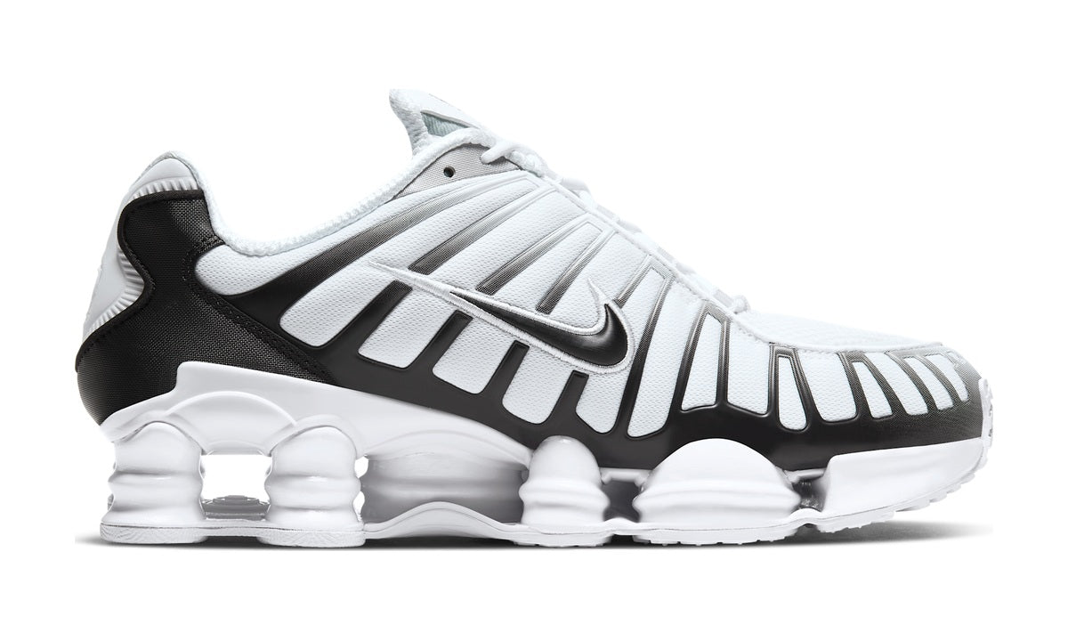Nike Shox TL White Platinum — vista 3