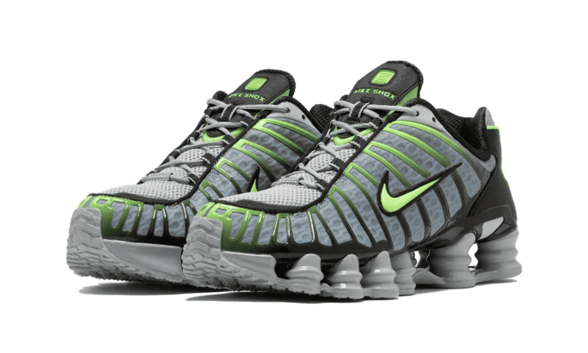 Nike Shox TL Wolf Grey Lime Blast