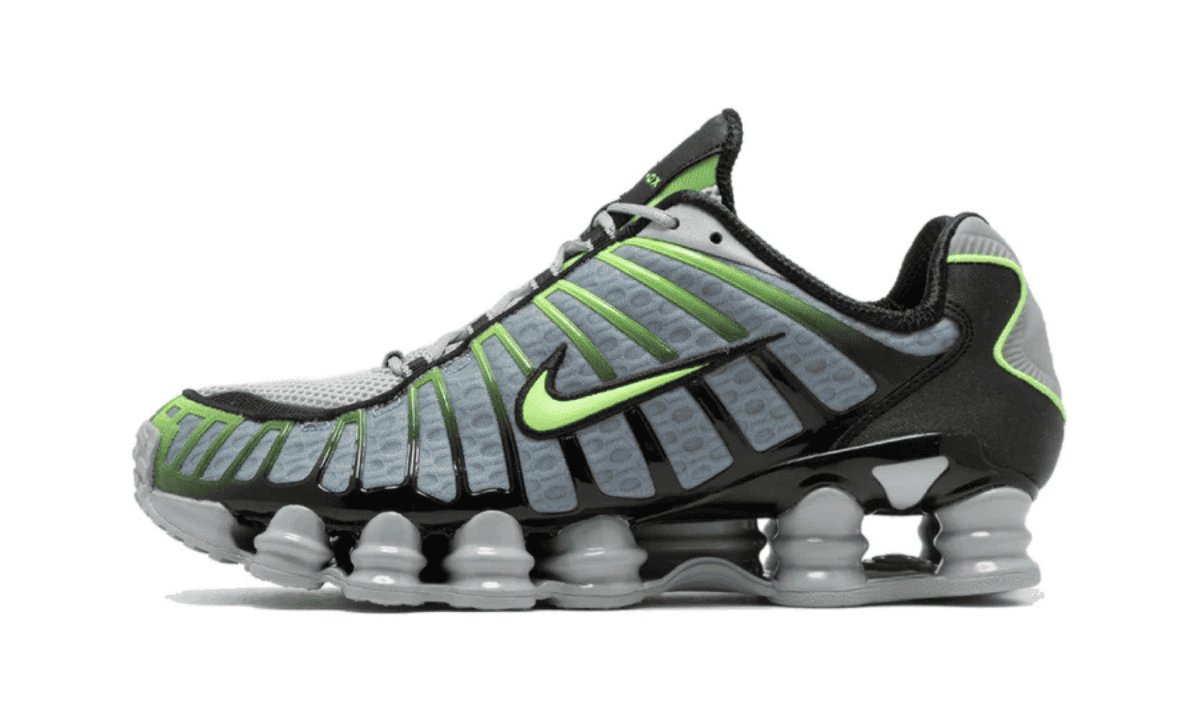 Nike Shox TL Wolf Grey Lime Blast