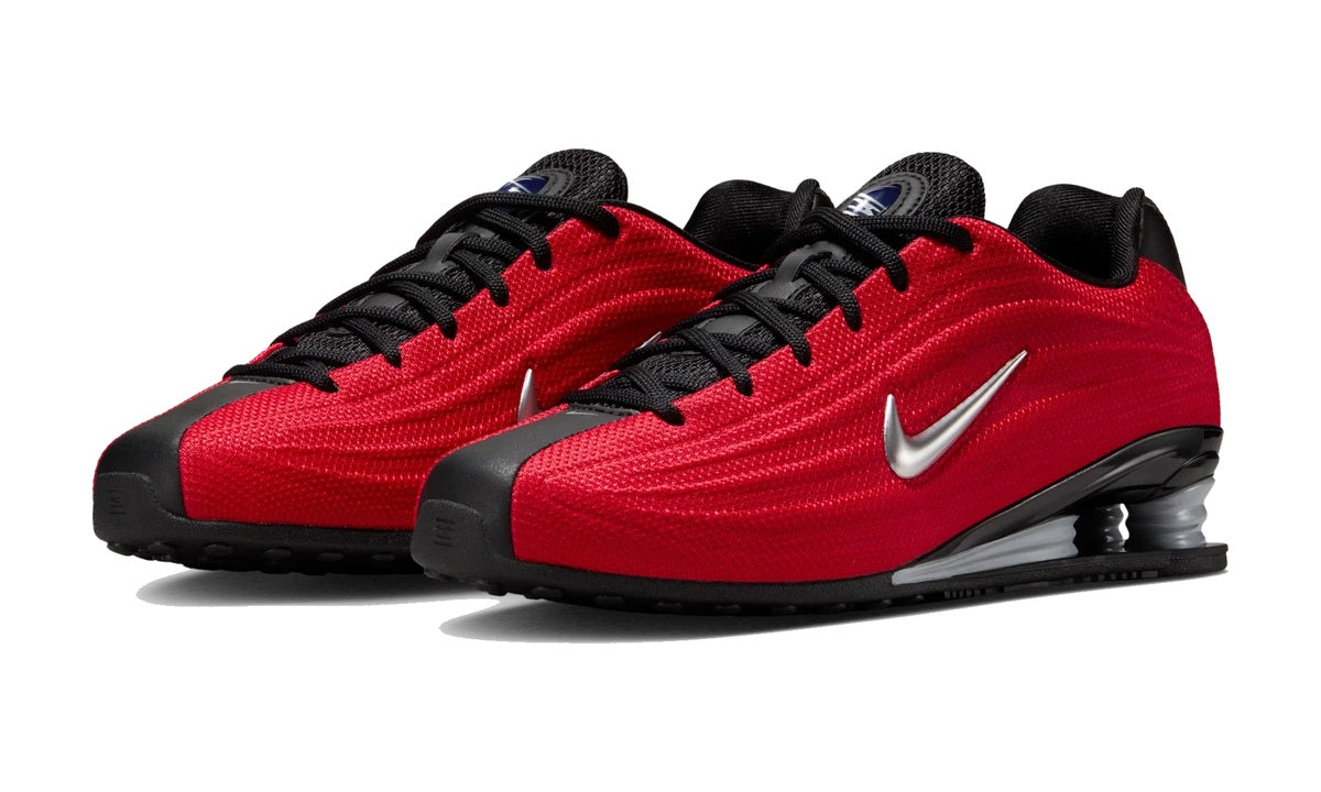 Nike Shox Z Fire Red Black Silver (Women's) — vista 2
