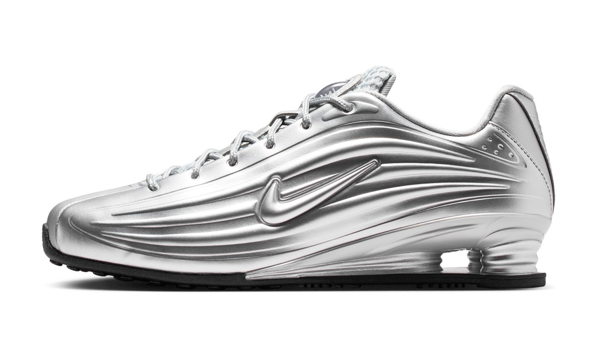 Nike Shox Z Metallic Silver Black (Women's) — vista 1