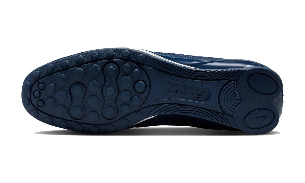 Nike Shox Z Midnight Navy Metallic Silver (Women's) — vista 3