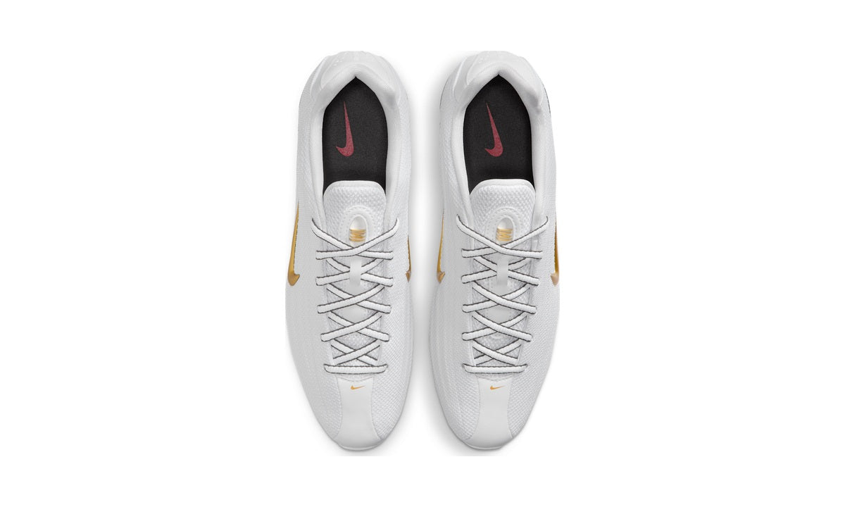 Nike Shox Z White Metallic Gold (Women's) — vista 3
