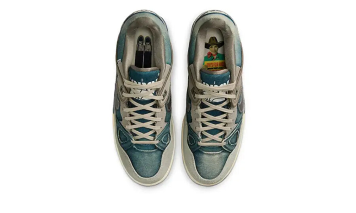 Air Force 3 Low SP Nigo x Levi´s Olive Grey