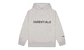 Fear of God Essentials Pullover Hoodie Applique Logo Heather Oatmeal