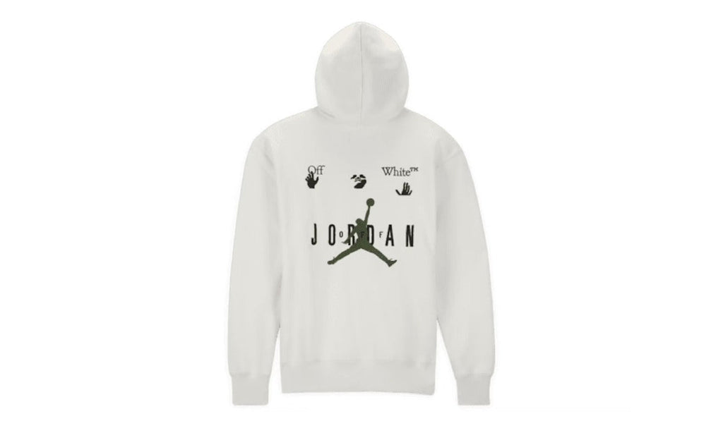 OFF-WHITE x Jordan Hoodie White