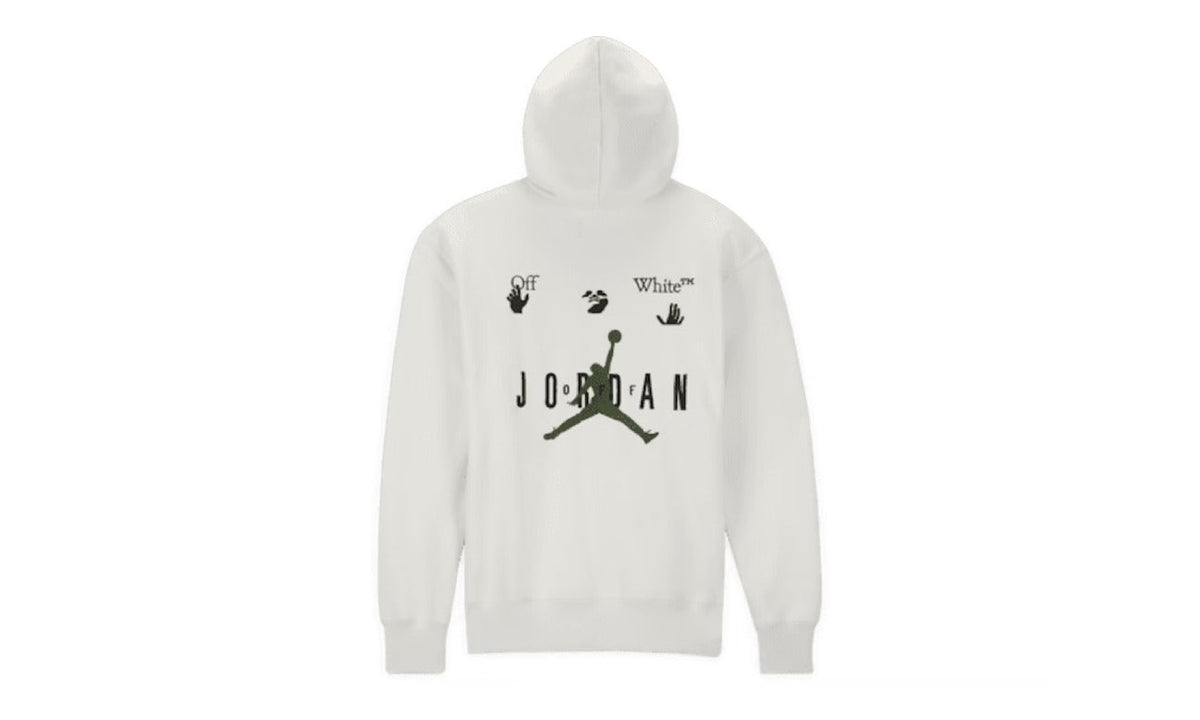 OFF-WHITE x Jordan Hoodie White
