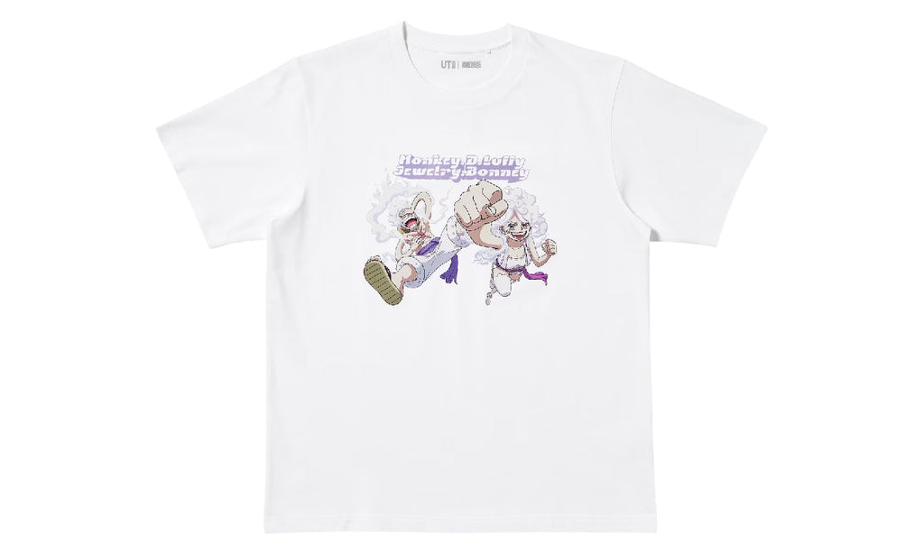 One Piece UT T-shirt Monkey D. Luffy and Jewelry Bonney