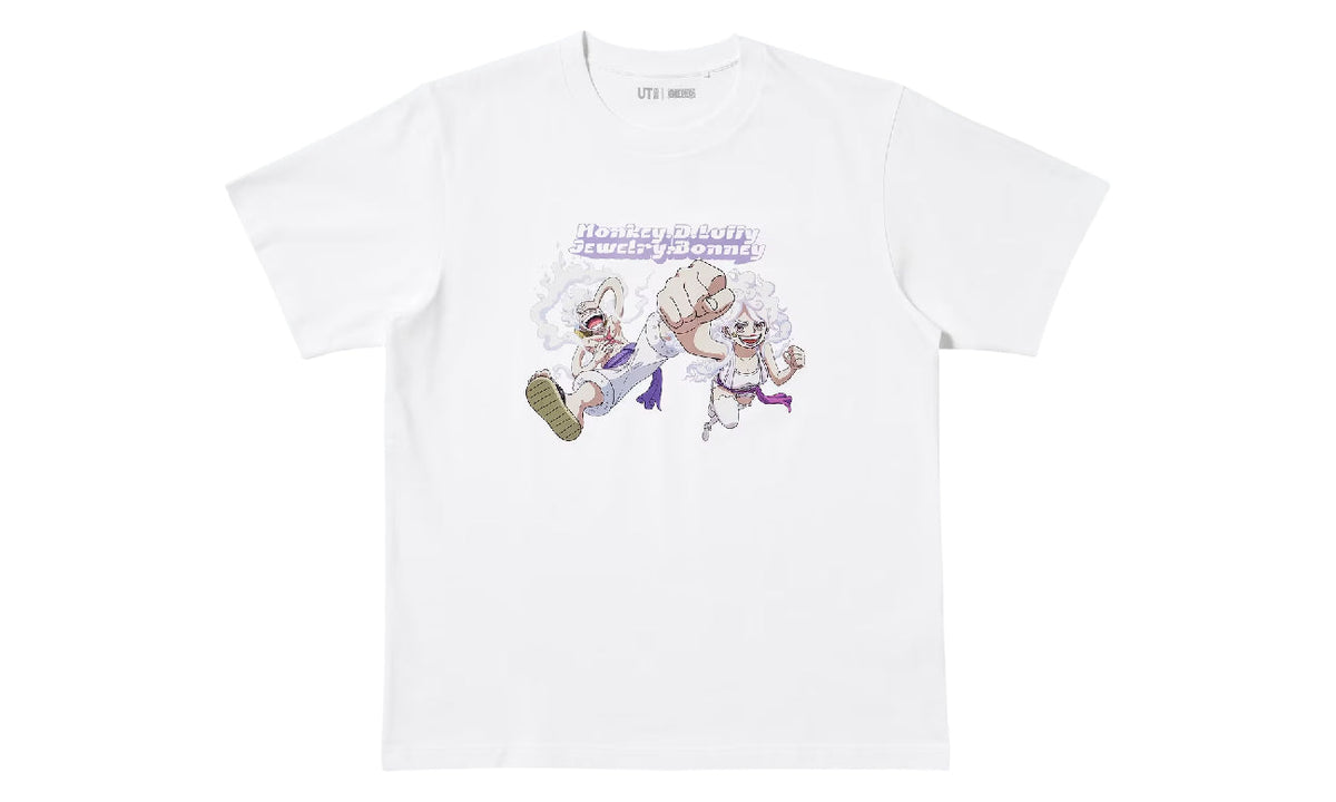 One Piece UT T-shirt Monkey D. Luffy and Jewelry Bonney