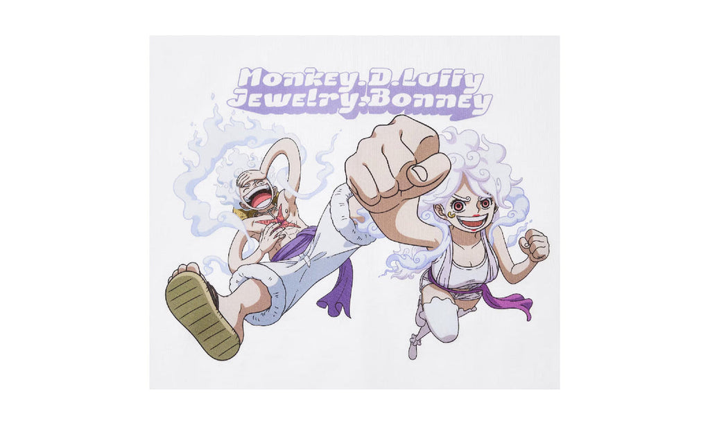 One Piece UT T-shirt Monkey D. Luffy and Jewelry Bonney
