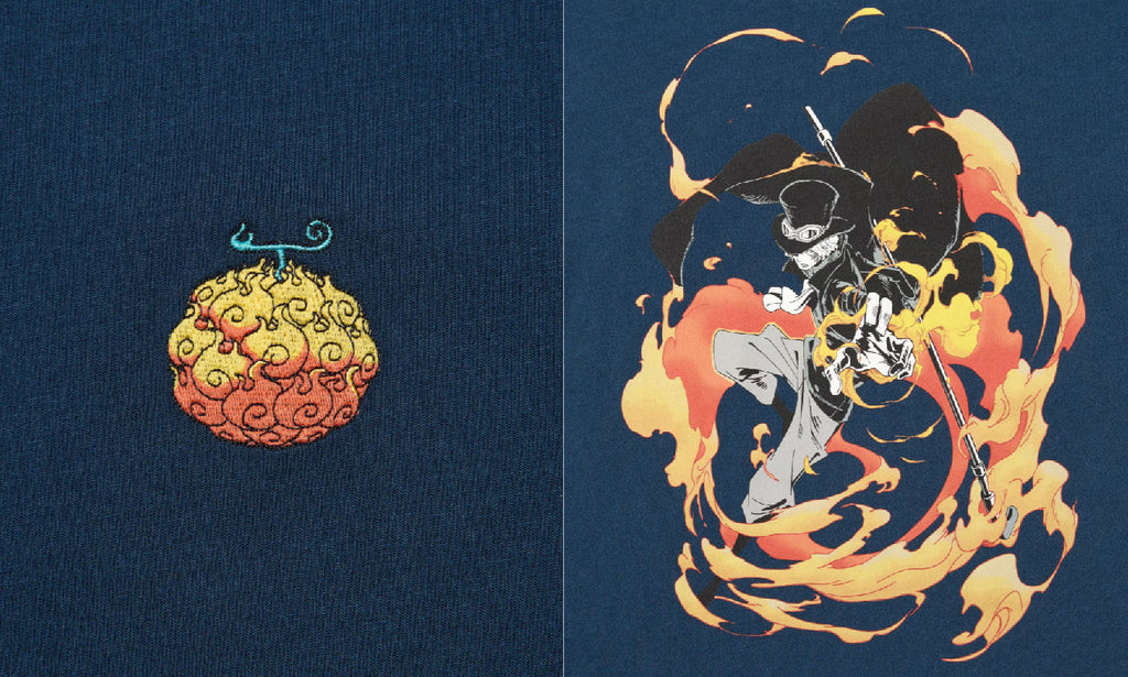 One Piece UT T-shirt the Flame-Flame Fruit