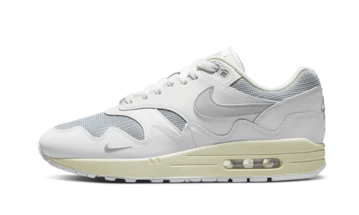 Air Max 1 Patta Waves White Grey