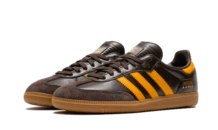 Adidas Samba Og Preloved Brown Yellow