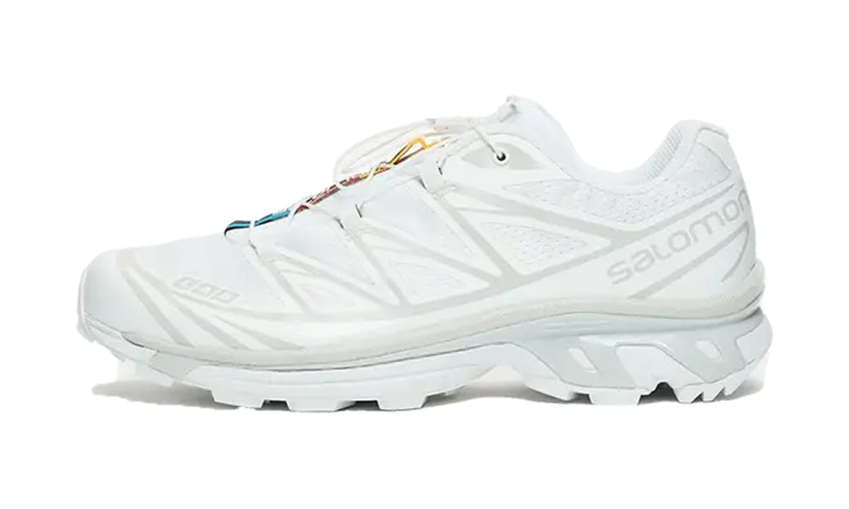 Salomon XT-6 White Lunar Rock de perfil
