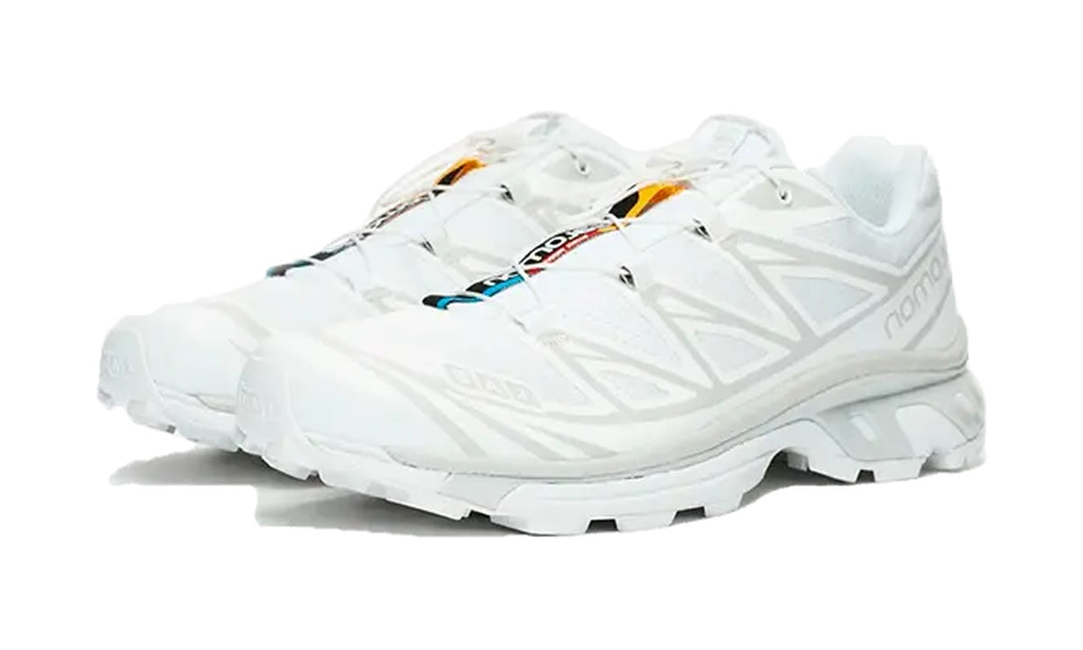 Salomon XT-6 White Lunar Rock - vista 2