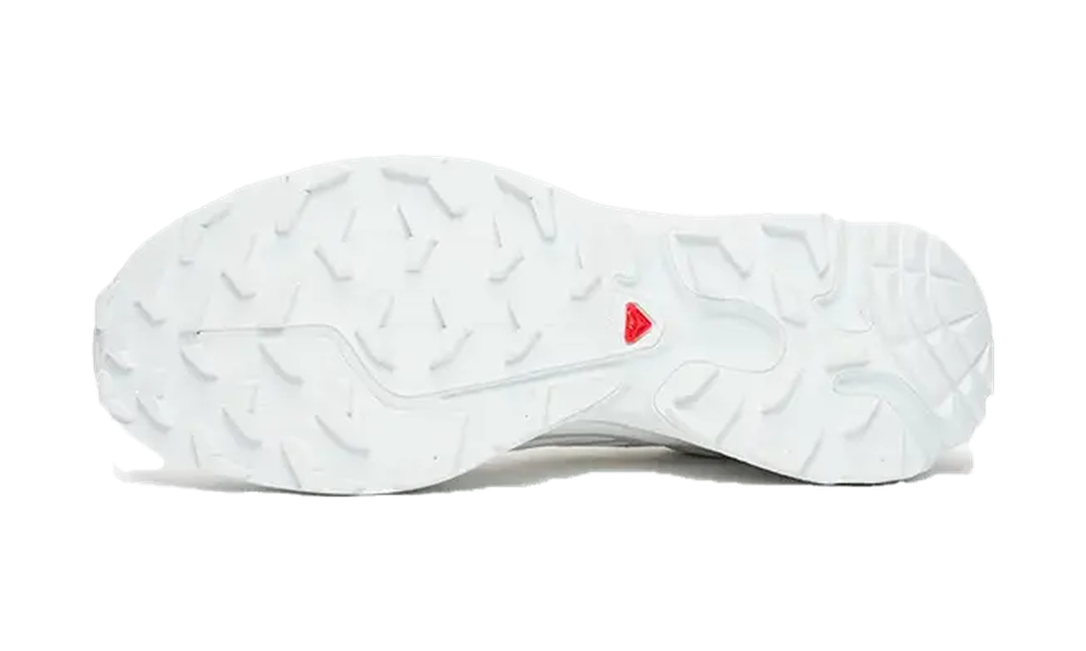 Salomon XT-6 White Lunar Rock — vista suela