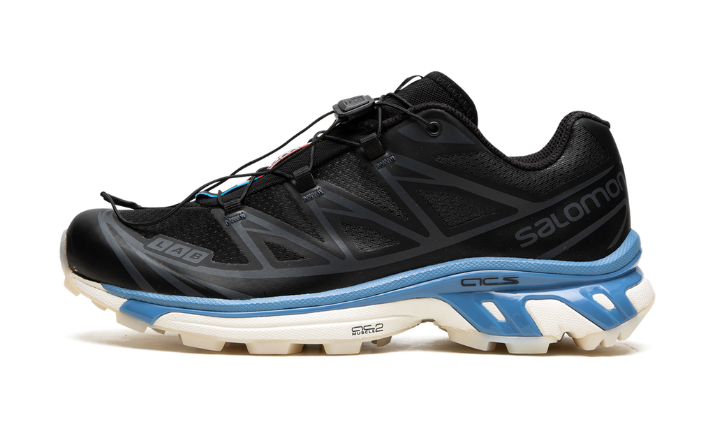 Salomon XT-6 Black Riviera — vista perfil
